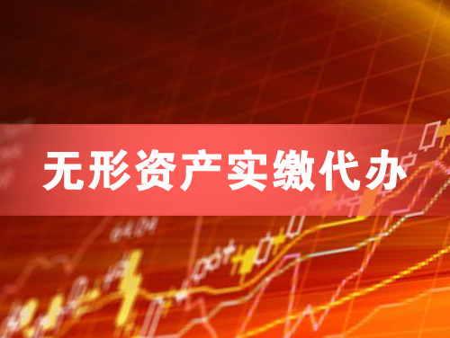 阜康无形资产实缴资本代办